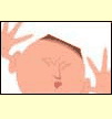 illustration of child making a face